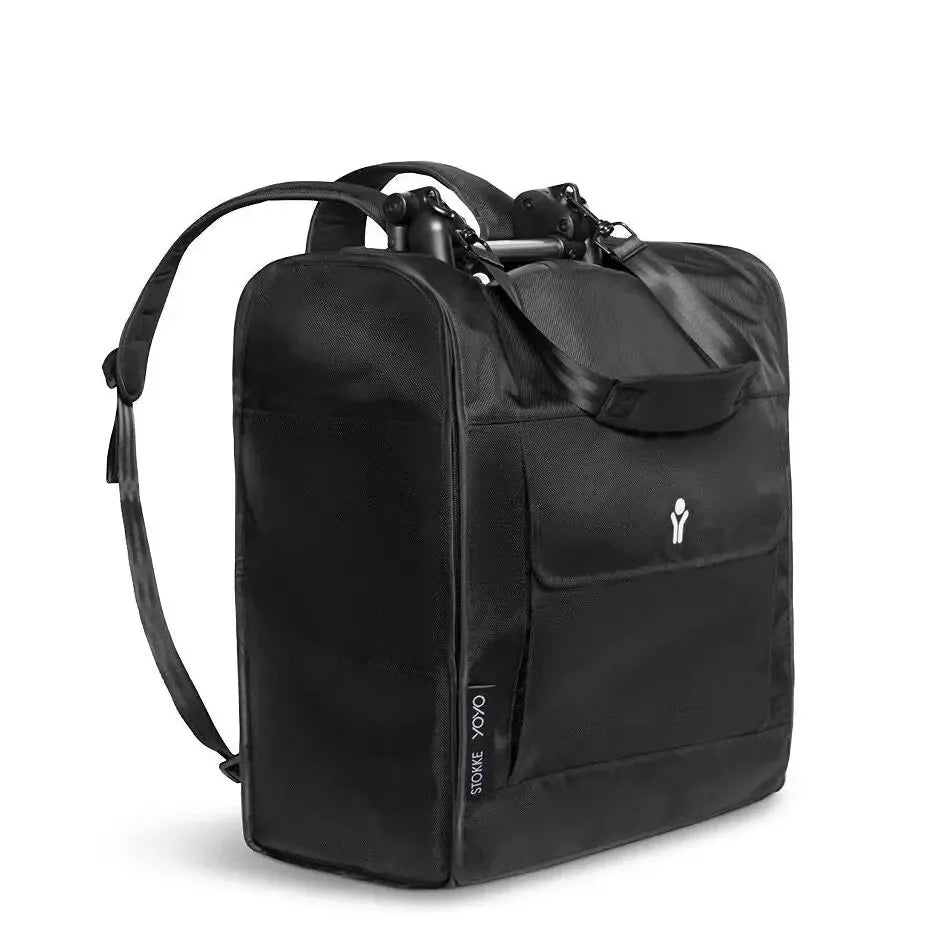 Stokke - YOYO Travel Bag Backpack - Black-Stroller Accessories-Posh Baby