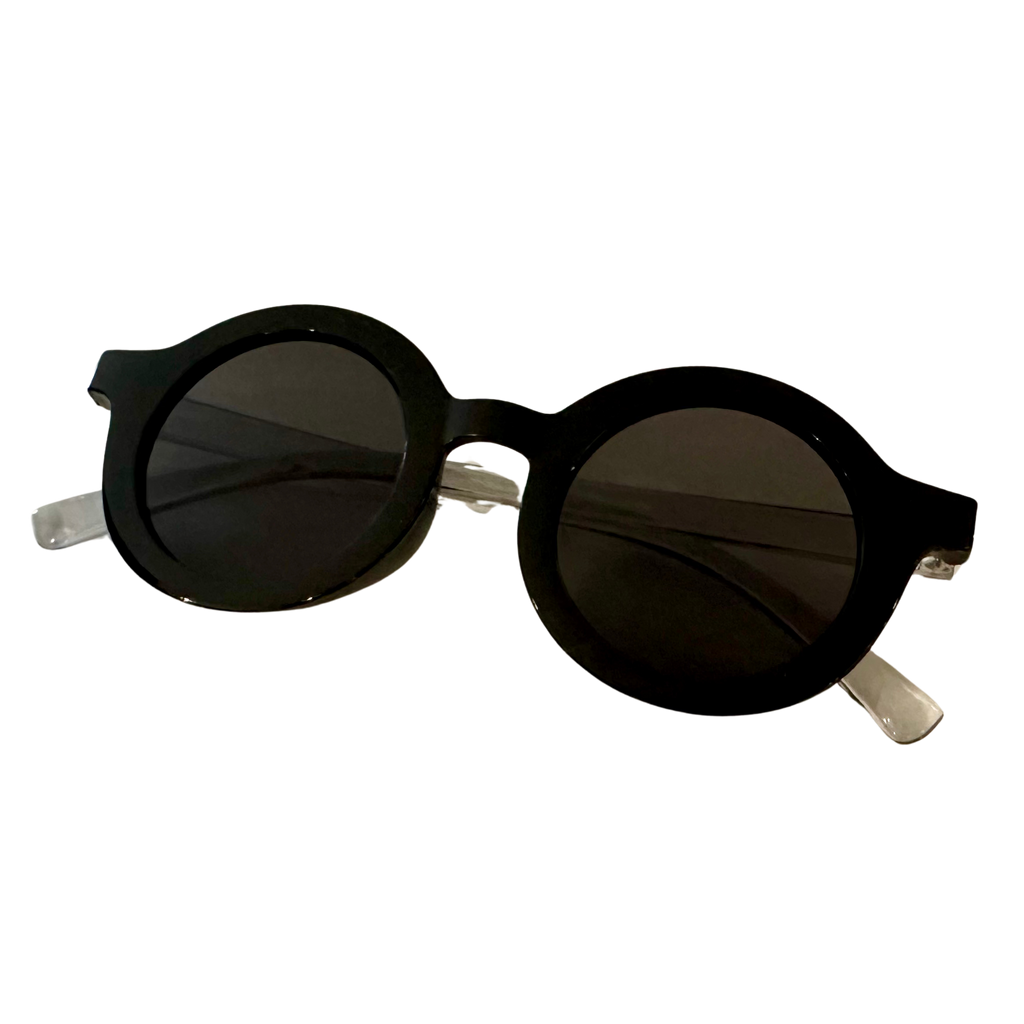 Sugar + Maple - Vintage Round Sunglasses-Sunglasses-Mushroom-Posh Baby