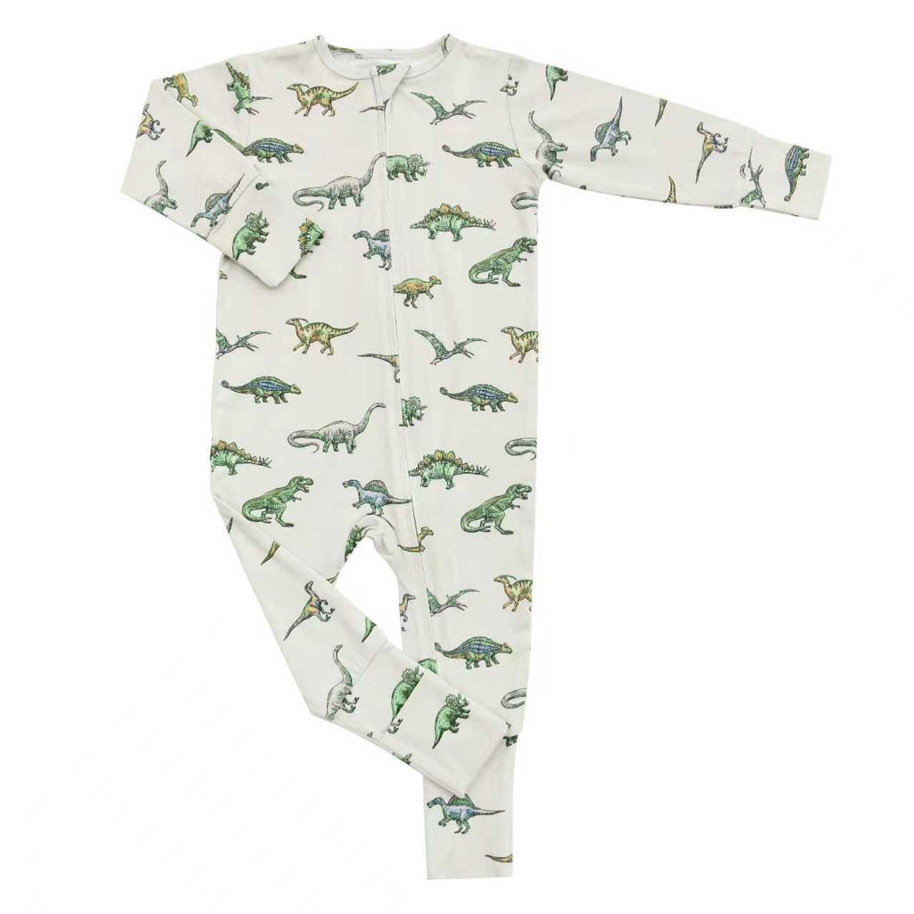 Sweet Bamboo - Convertible Two Way Zipper Romper - Legendary-Footies + Rompers (Basic)-Newborn-Posh Baby