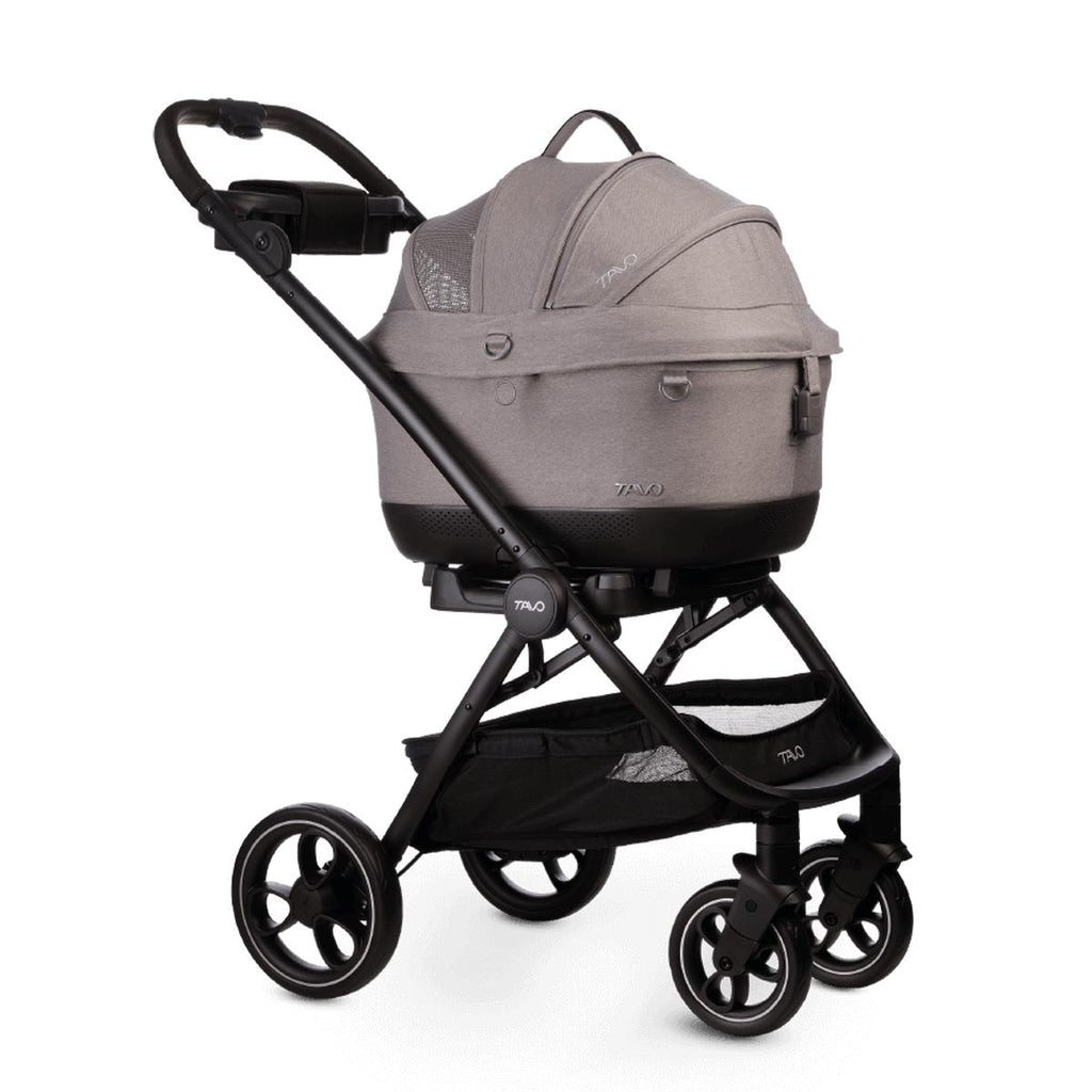 Tavo Pets by Nuna - Maeve™ iso Pet Car Seat + Roscoe™ Stroller Bundle-Tavo Pets-iso5X (up to 30lb)-Onyx-Posh Baby