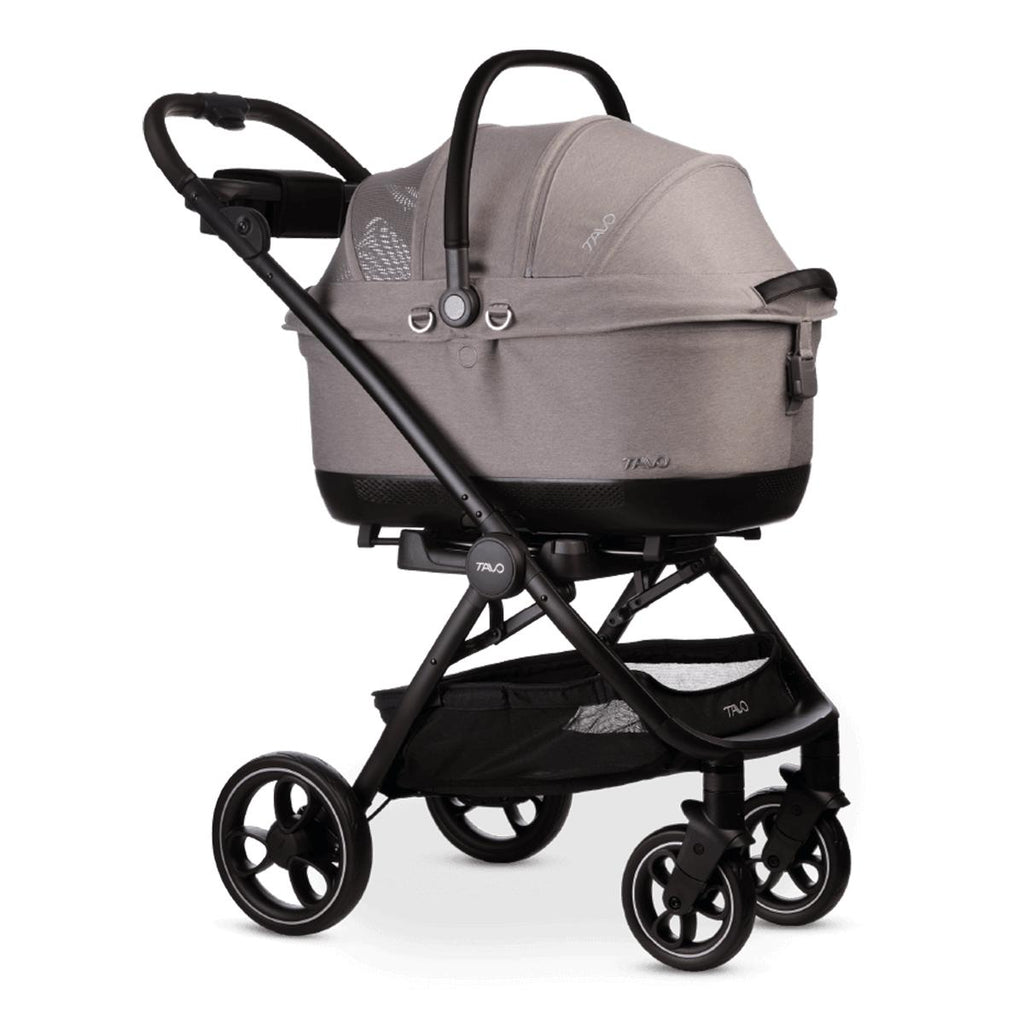 Tavo Pets by Nuna - Maeve™ iso Pet Car Seat + Roscoe™ Stroller Bundle-Tavo Pets-iso5X (up to 30lb)-Onyx-Posh Baby