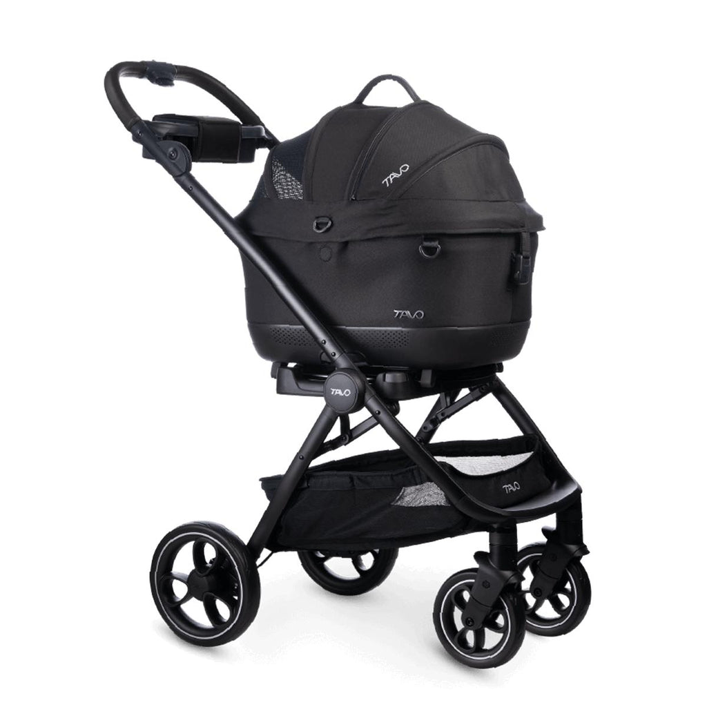 Tavo Pets by Nuna - Maeve™ iso Pet Car Seat + Roscoe™ Stroller Bundle-Tavo Pets-iso5X (up to 30lb)-Onyx-Posh Baby