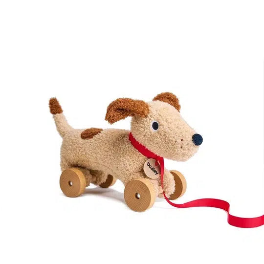 Threadbear Design - Dudley Dog Pull Along Toy-Interactive-Posh Baby