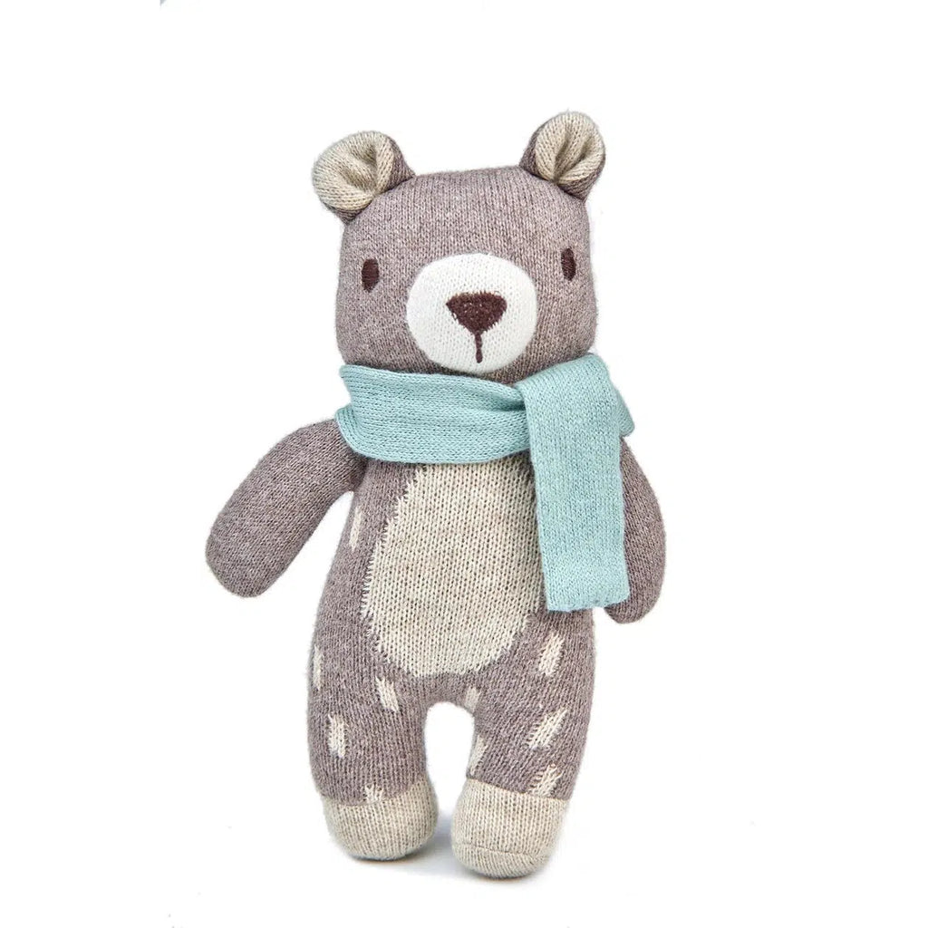 Threadbear Design - Knitted Toy - Fred The Bear-Plush-Posh Baby