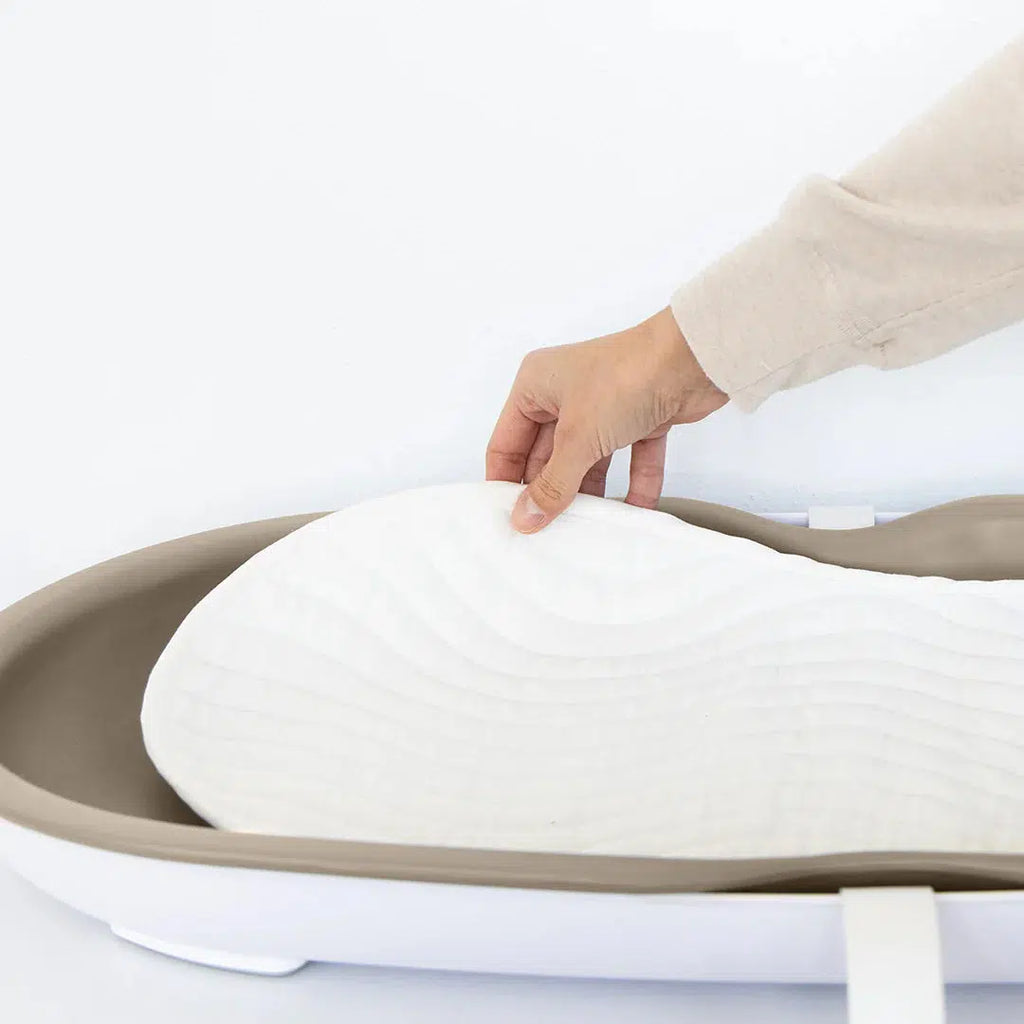 Ubbi - Reusable Changing Pad Topper 4 Pack - White-Changing Pads + Covers-Posh Baby