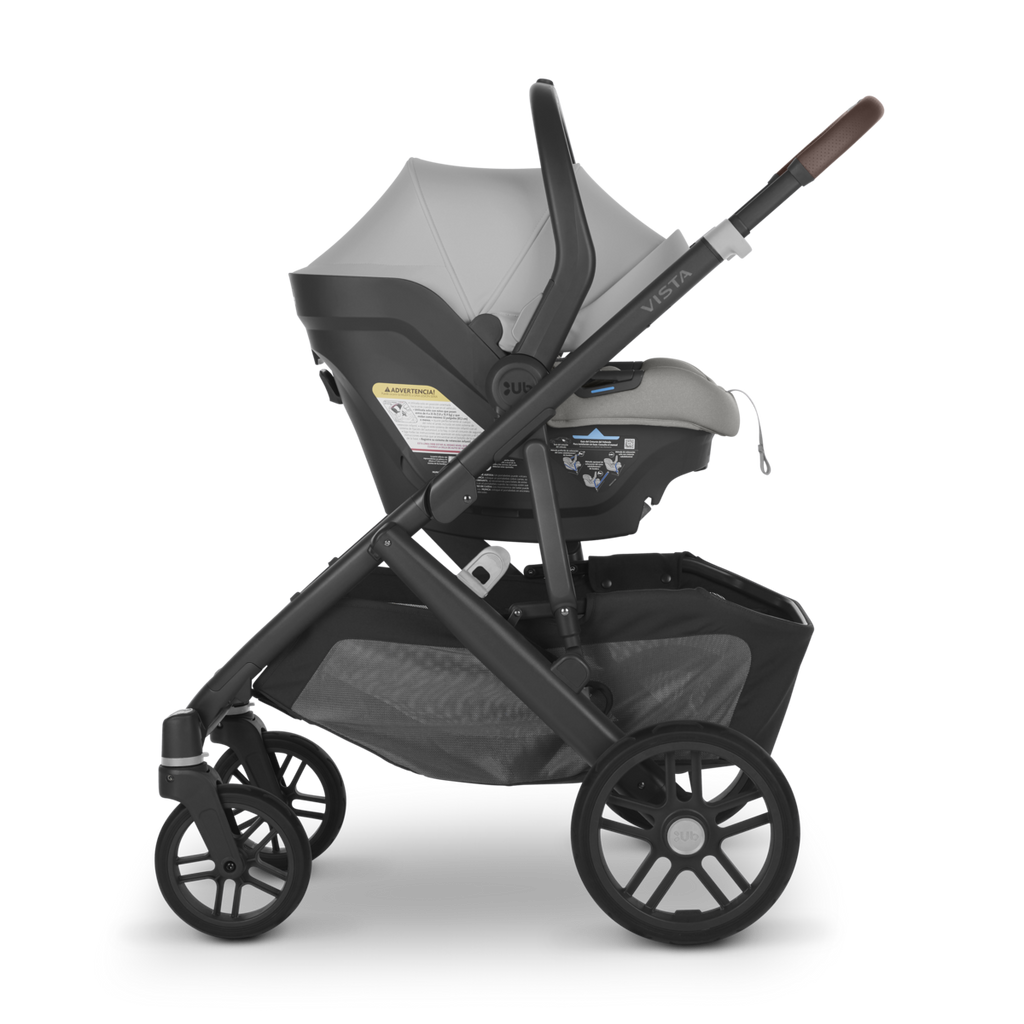 UPPAbaby - Mesa Max Infant Car Seat - Anthony (White Grey Marl)-Infant Car Seats-Posh Baby