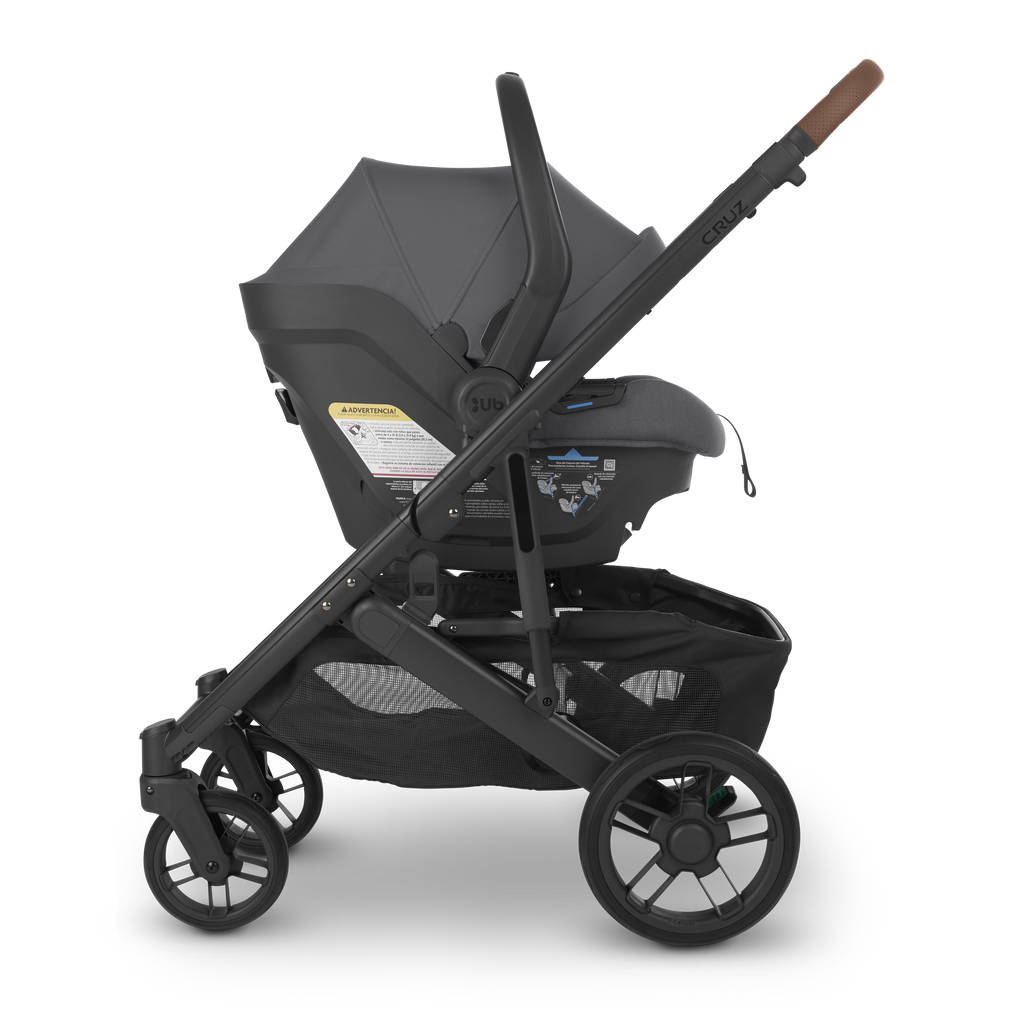 UPPAbaby - Mesa Max Infant Car Seat - Greyson (Charcoal Melange - Merino Wool)-Infant Car Seats-Posh Baby