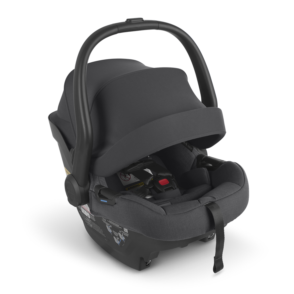UPPAbaby - Mesa Max Infant Car Seat - Greyson (Charcoal Melange | Merino Wool)-Infant Car Seats-Posh Baby