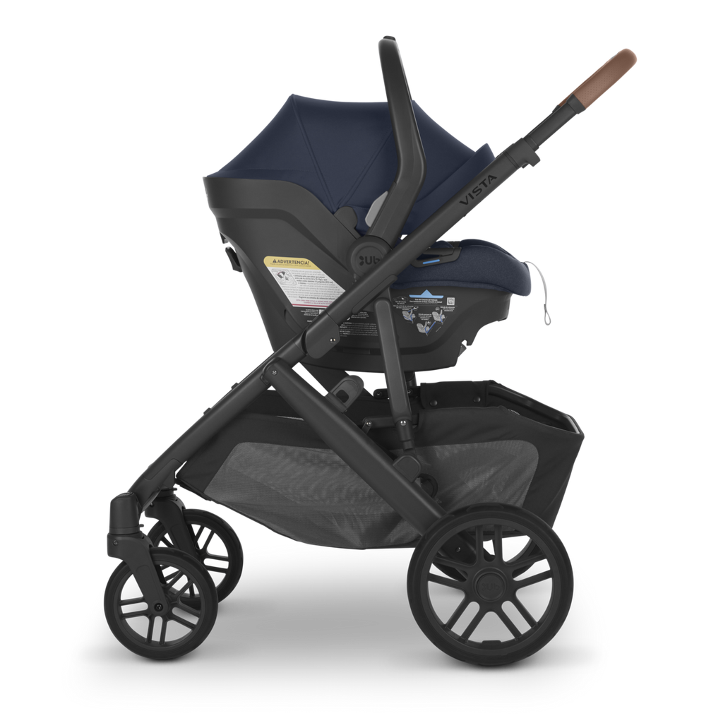 UPPAbaby - Mesa Max Infant Car Seat - Noa (Navy Melange)-Infant Car Seats-Posh Baby