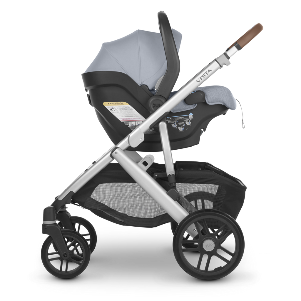 UPPAbaby - Mesa V2 Infant Car Seat - Gregory Merino Wool (Blue Melange)-Infant Car Seats-Posh Baby