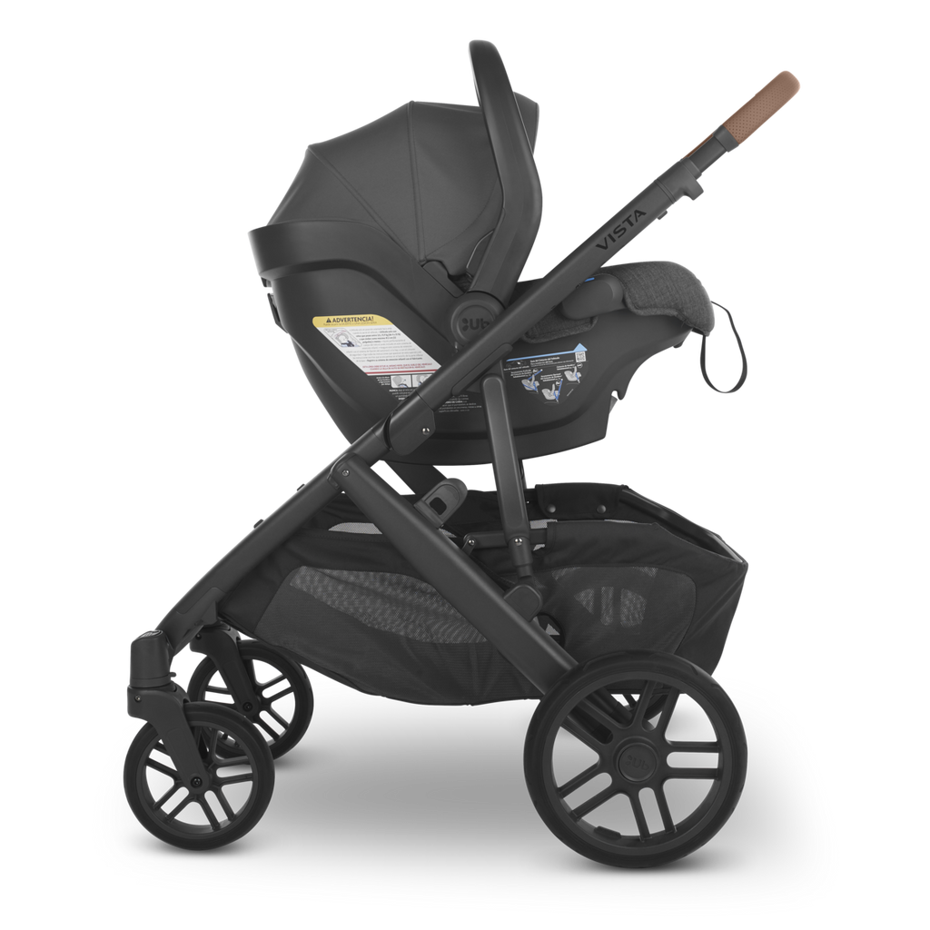 UPPAbaby - Mesa V2 Infant Car Seat - Greyson Merino Wool (Charcoal Melange)-Infant Car Seats-Posh Baby