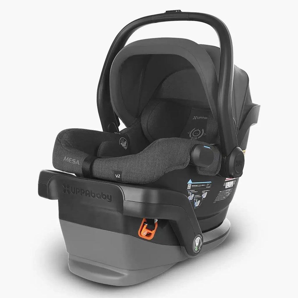 UPPAbaby - Mesa V2 Infant Car Seat - Greyson Merino Wool (Charcoal Melange)-Infant Car Seats-Posh Baby