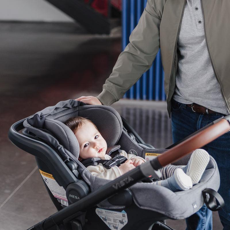 Seat Belt Putting Baby In Uppababy Mesa Seat Belt When Should You