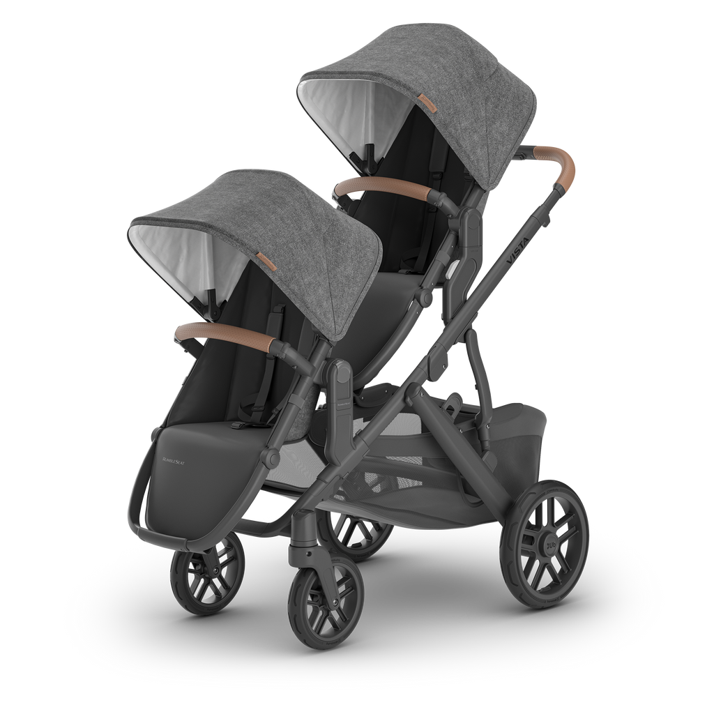 UPPAbaby - Rumble Seat V2+ - Greyson-Stroller Second Seats-Posh Baby