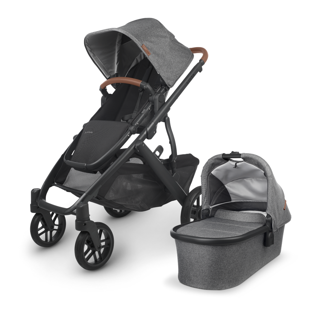 UPPAbaby - Vista Stroller V2 - Greyson-Single-to-Double Strollers-Posh Baby