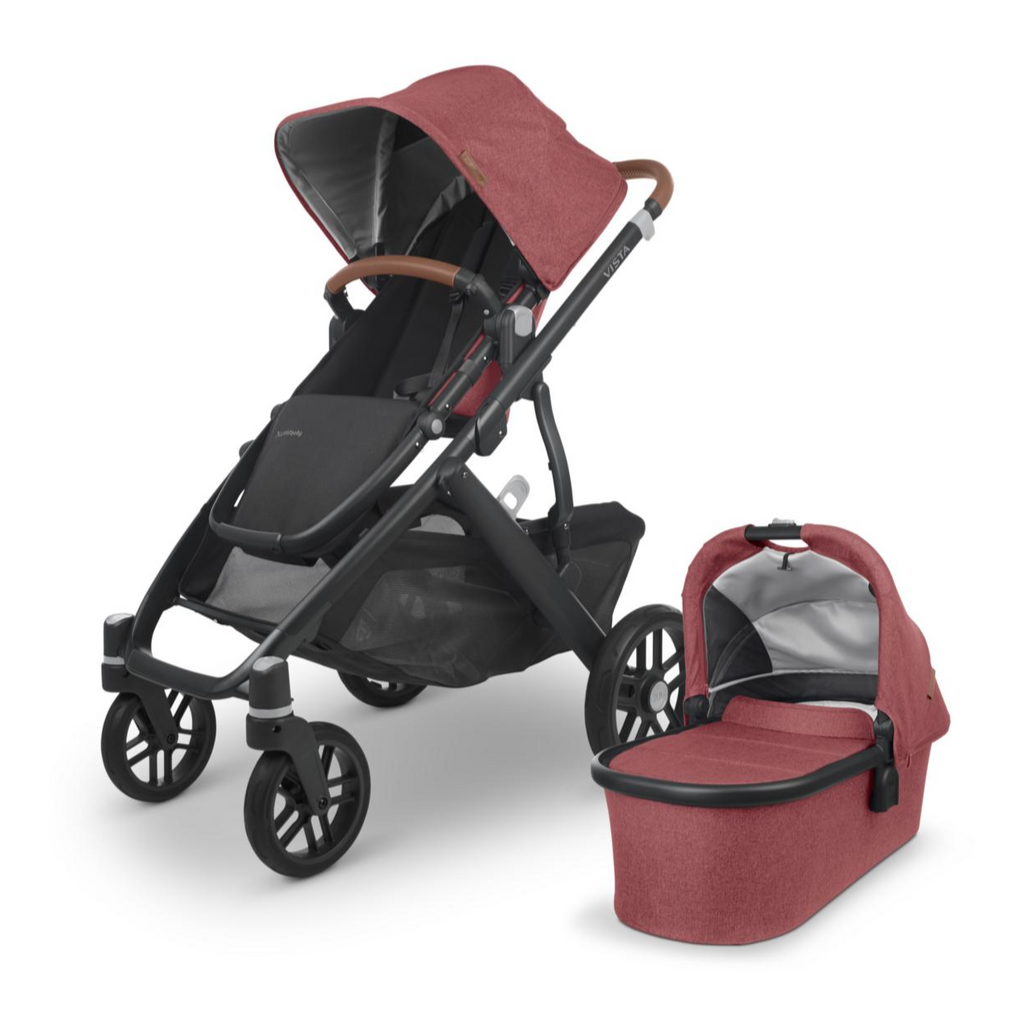 UPPAbaby - Vista Stroller V2 - Lucy-Single-to-Double Strollers-Posh Baby