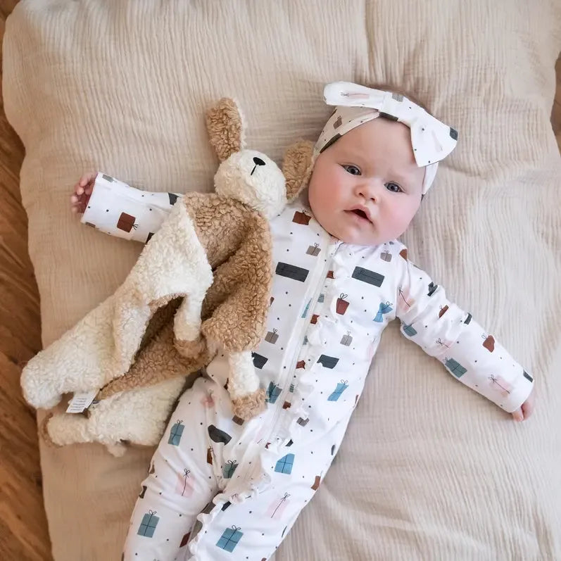 Viverano - Organic Sherpa Lovey - Dog-Lovey + Security Blankets-Posh Baby